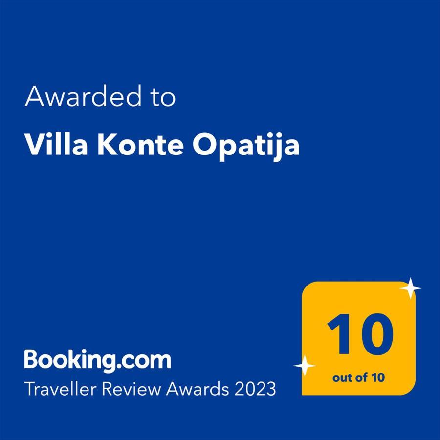 Villa Konte Opatija Donji Rukavac Bagian luar foto